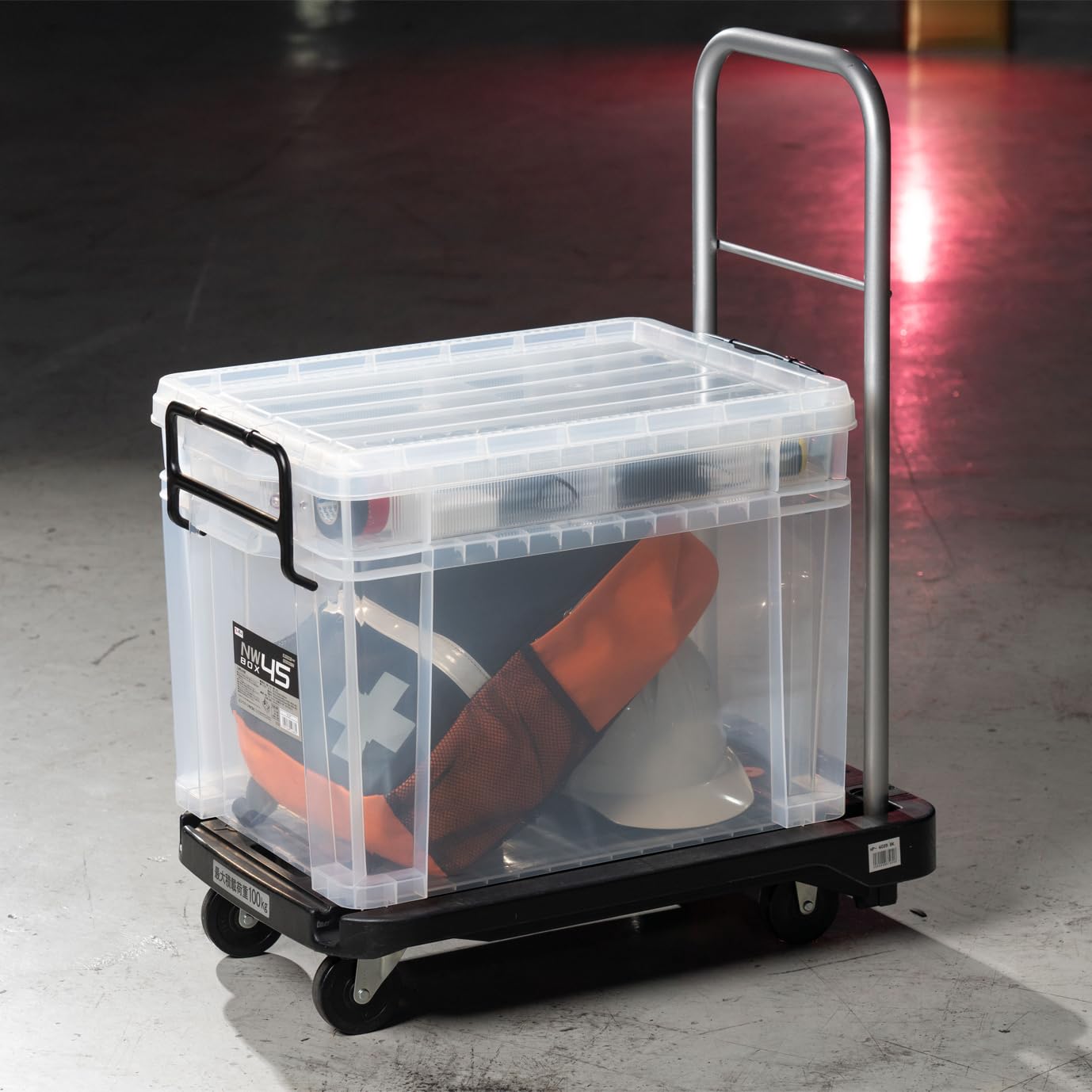 Amazon | アステージ NWボックス ＃45 クリア | パーツボックス