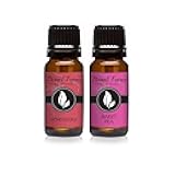 Eternal Essence Oils 2 Pack 10ml Premium Fragrance Oil - Honeysuckle & Sweet Pea - for Candle, Soap Making, Aromatherapy, Diffusers, Home Care, & Humidifiers