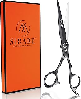 Sirabe HIGH-END Professional Hair Cutting Scissors Shears - Ultra Sharp Blades for Precise Cutting - Barber Shears Haircut Scissors 440C Stainless Steel for Salon Hairstyling & Home Hairdressing
