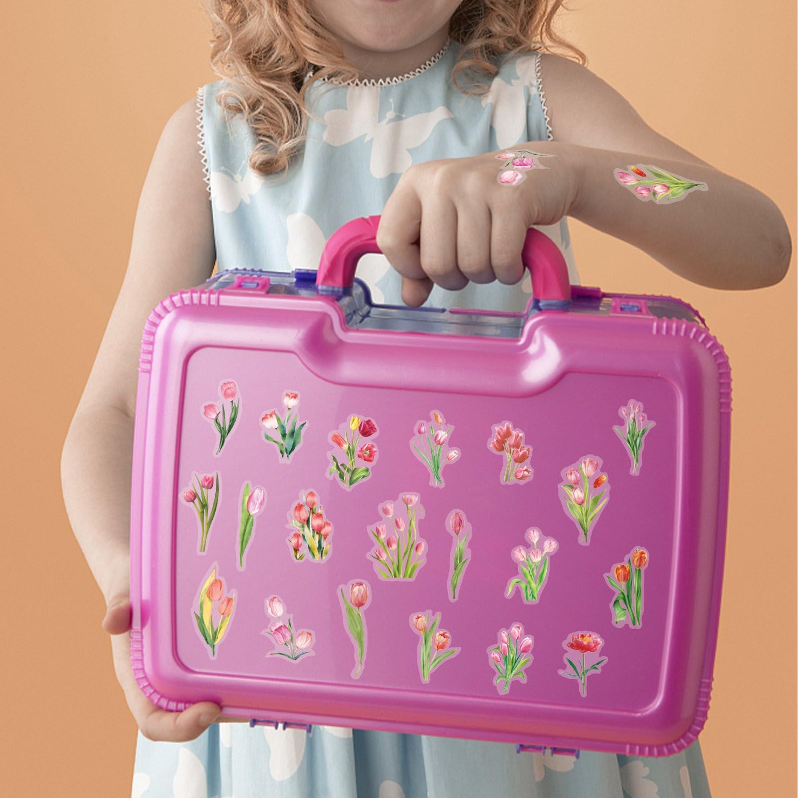 Adesivi floreali per scrapbooking - Adesivi per piante in PET