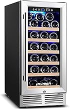BODEGA 15 Inch Wine Cooler,Upgrade Wine Refrigerator 31 Bottle with Quiet Compressor Cooling Constant Temperature System F...