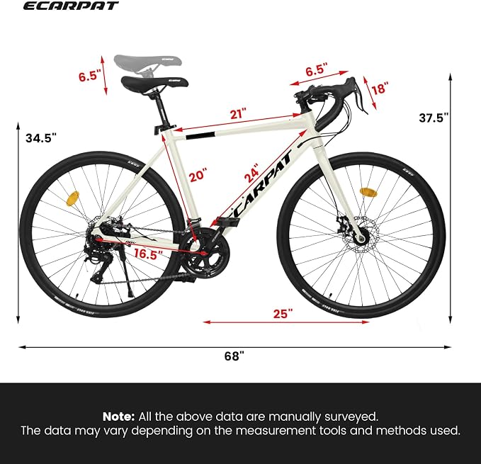 Bicicleta de ruta 700C, 16 velocidades, marco aluminio miniatura 2
