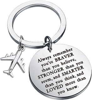 Airplane Keychain Pilot Gift Flight Crew Gift Pilot to Be Gift Graduation Gift