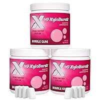 Vista 12 de XyloBurst Goma de mascar de xilitol Sin azúcar, sin gluten, apto para dieta cetogénica, sin aspartamo, goma de mascar para la salud bucal