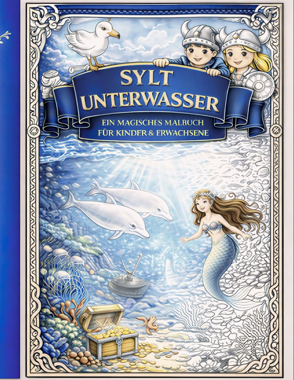 SYLT Unterwasser: – Ein magisches Malbuch für Kinder und Erwachsene