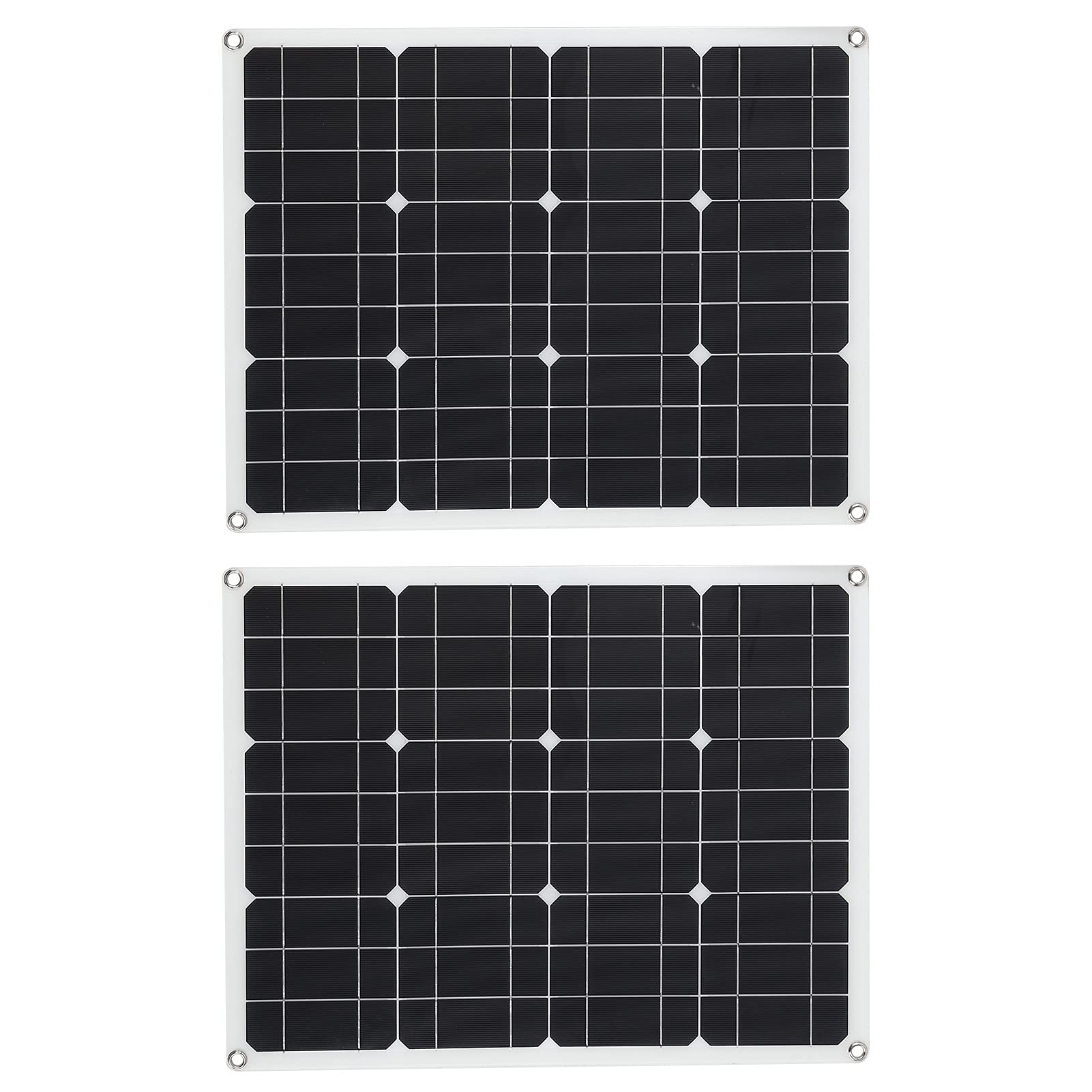 Pannello solare monocristallino Mtlavishness da 80 W con regolatore solare 60A Pannello fotovoltaico ad alta efficienza per barca
