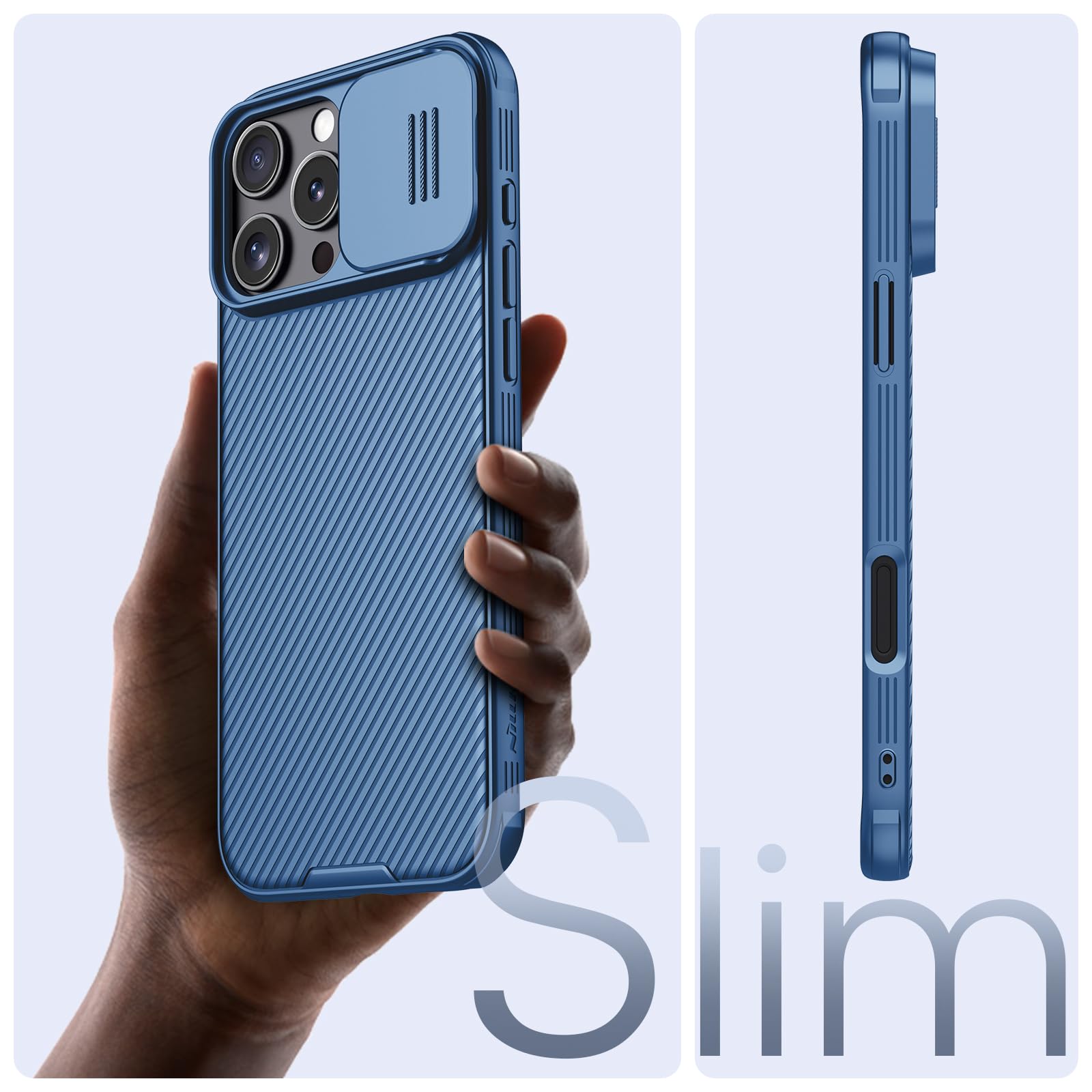 Amazon.com: Nillkin for iPhone 16 Pro Case with Slide Camera Cover