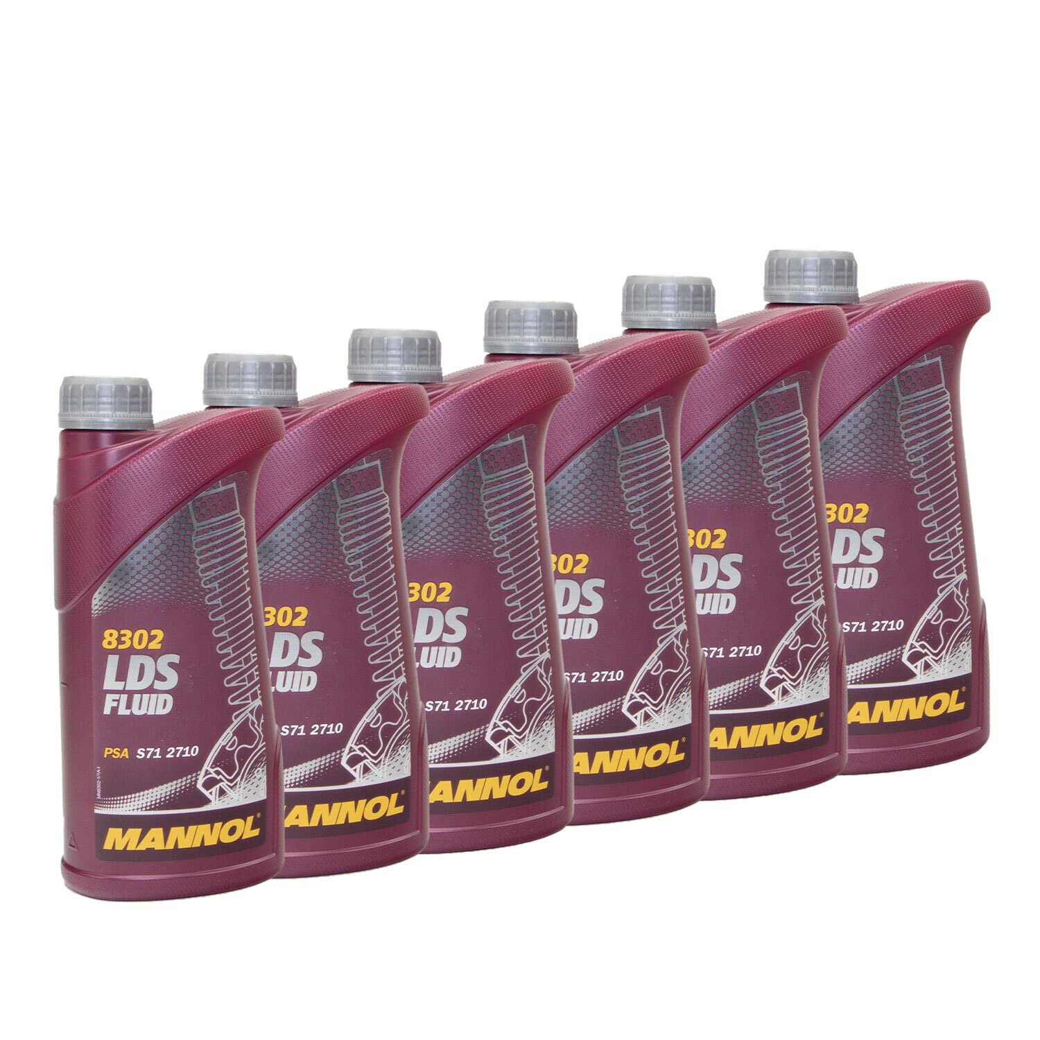 MANNOL LDS Fluid hydraulique 6 x 1 litre