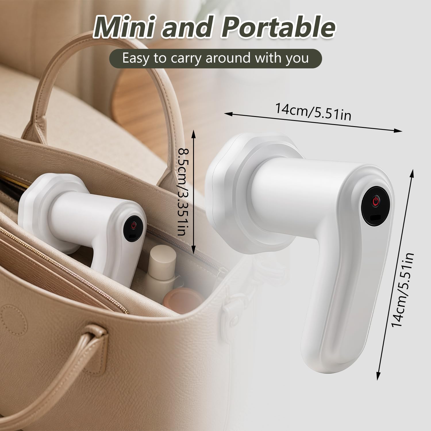 Masseur Anti Cellulite Electrique, Appareil de Massage Cellulite Rechargeable avec 6 Têtes Massage 8 Vitesses pour Remodelage et Perte de Poids Corps Jambes Ventre Bras Fessiers