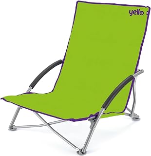 Unibos X2 Low Beach Folding Chair Portable Camping Fishing Carry Handle New