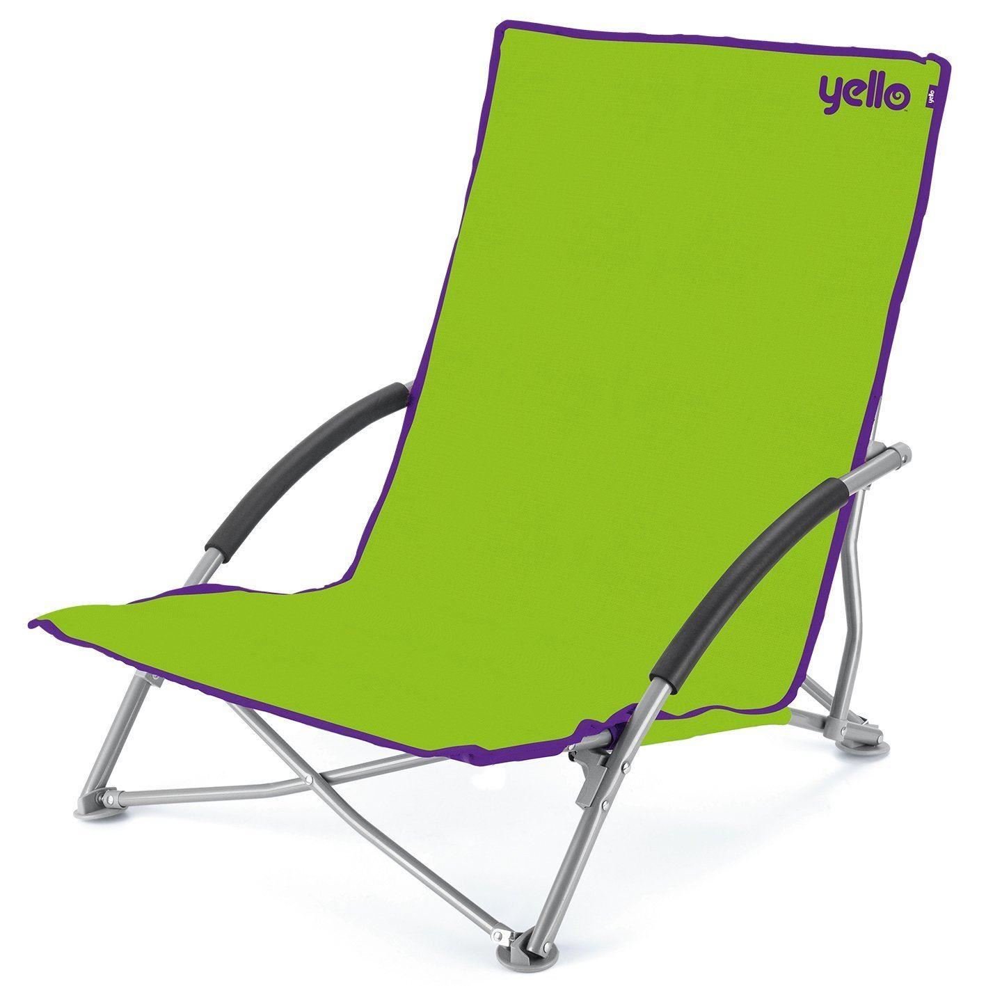 Unibos X2 Low Beach Folding Chair Portable Camping Fishing Carry Handle New