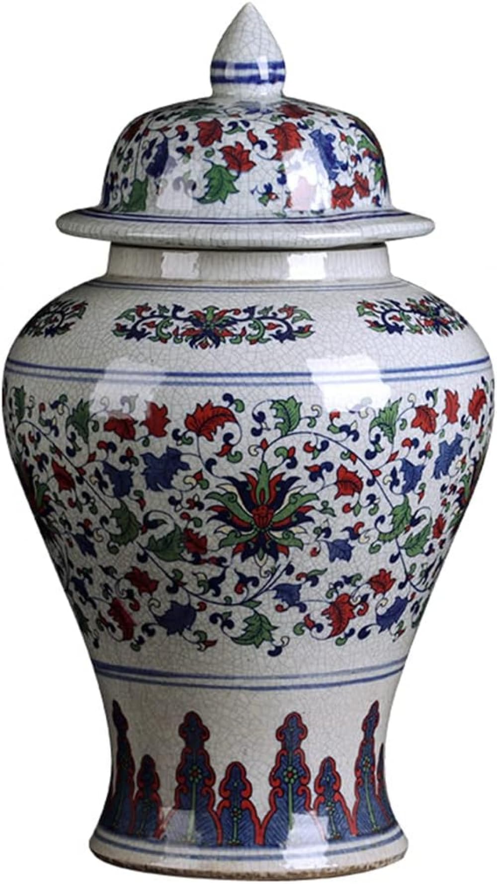 Pot à gingembre avec couvercle pour salon chaleureux