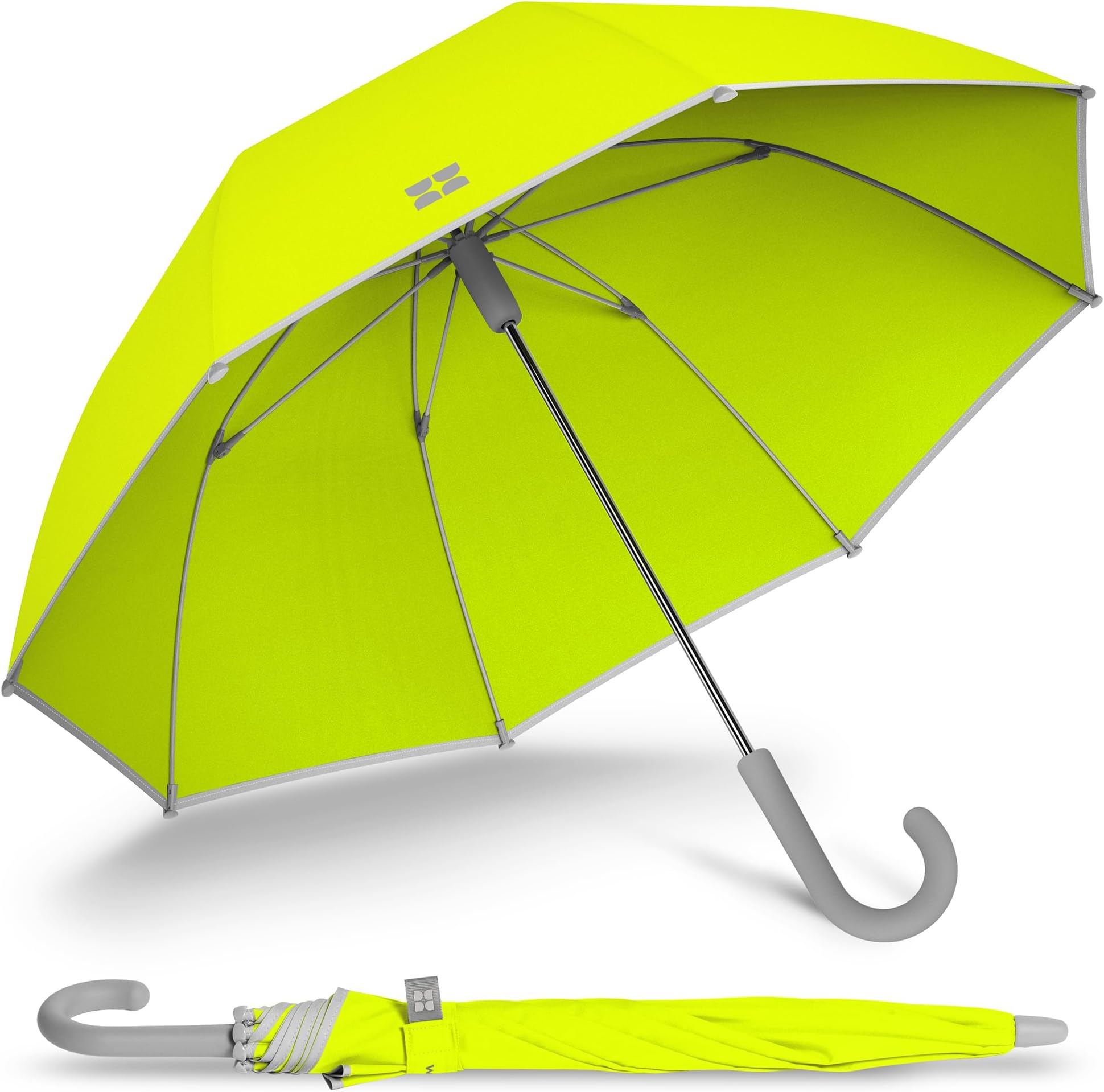 Umbrella for Kids - Kids Umbrella Girls Boys Toddlers Child - Soft Edges, Pinch-Proof, Comfortable Grip Design - Lightweight, Stick, Durable Travel Kids Outdoor Umbrella Going to School, Park & Beach