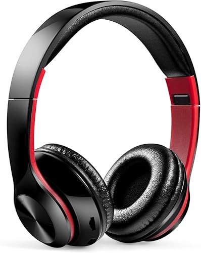 KAIFH Cuffie Bluetooth Cuffie Wireless Pieghevoli Impostazioni della Scheda Bluetooth Controllo Vocale Funzione Chiamata Supporto per Musica Funzione Cuffie Cuffie Dimensioni Red KAIFH Cuffie Bluetooth Cuffie Wireless Pieghevoli Impostazioni della Scheda Bluetooth Controllo Vocale Funzione Chiamata Supporto per Musica Funzione Cuffie Cuffie Dimensioni Red