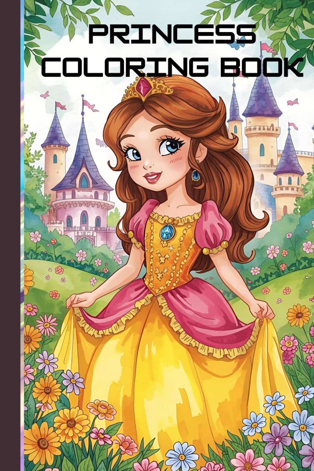 Princess Coloring Book for Kids