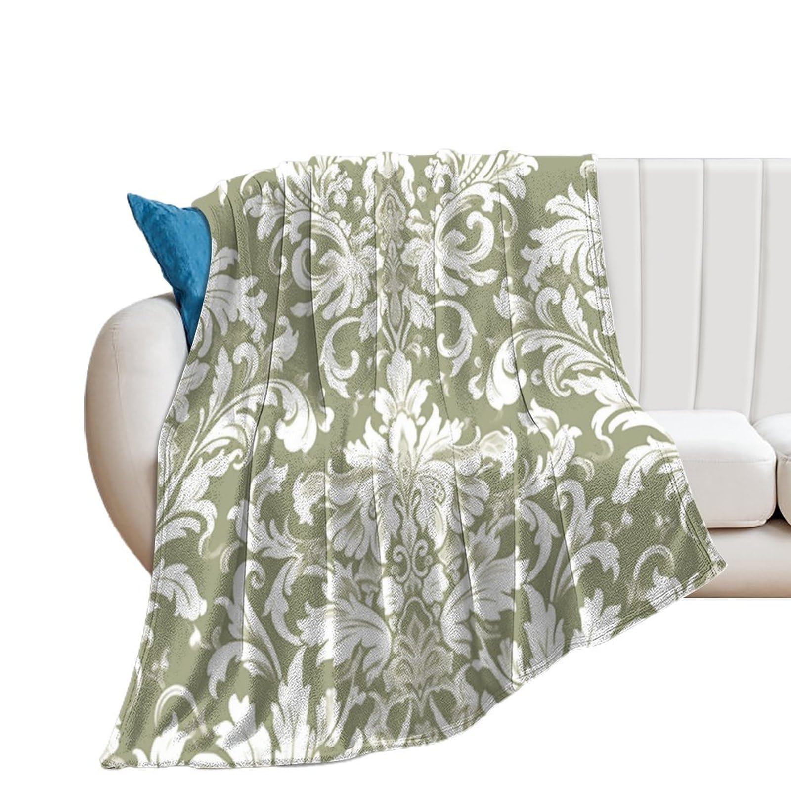 Coperta in pile di flanella 127 x 152 cm, Tutte le stagioni Mimetica