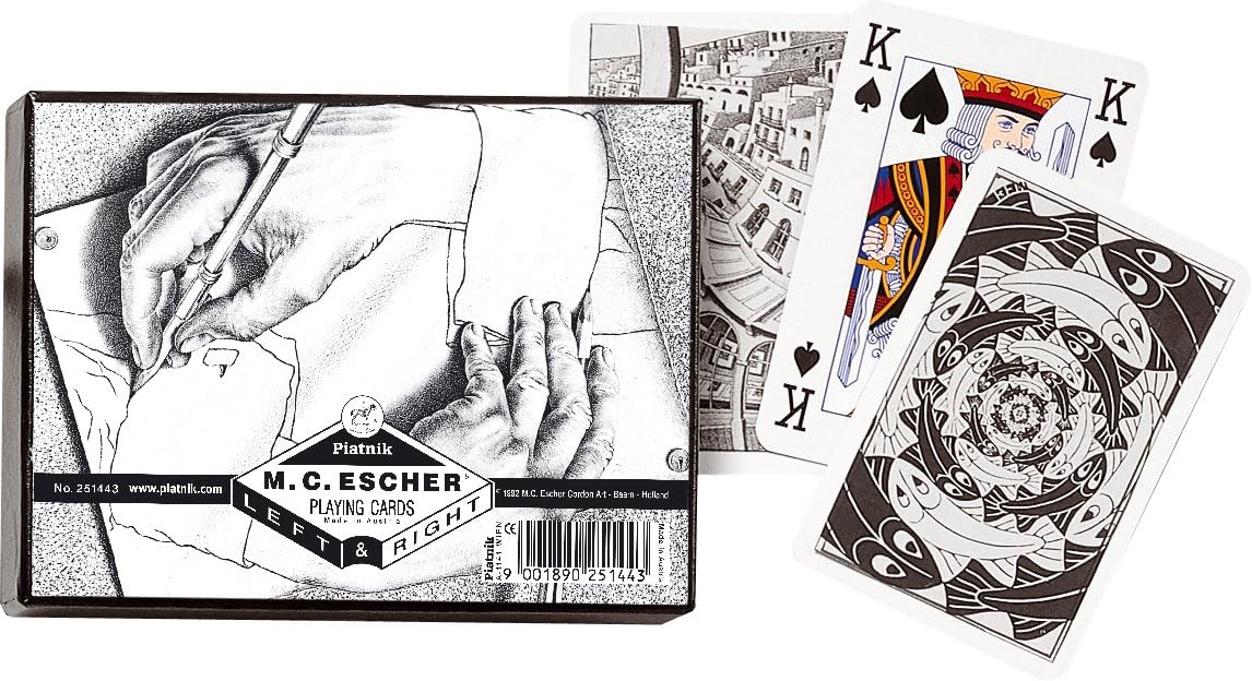 Piatnik Escher Left & Right Playing Cards