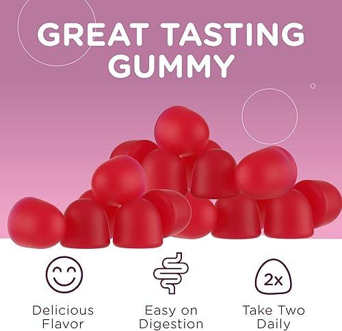 Miniatura 5 de Zahler - Gomitas prenatales para mujer - Sabor a uva - Vitaminas prenatales para mujeres con ácido fólico - Vitaminas vegetarianas y kosher para el