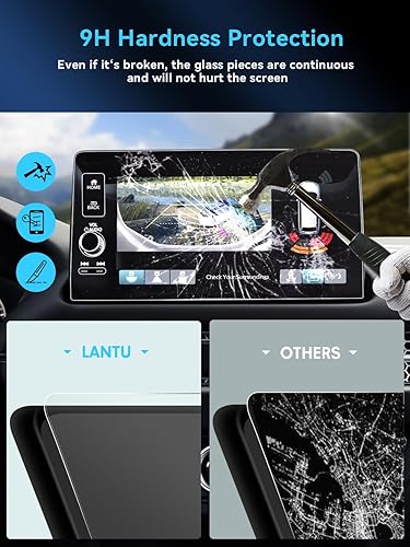 Miniatura 3 de Accesorios Civic de 9 pulgadas para Honda CRV HRV Civic y Acura Integra HD GPS 2023 2024 Protector de pantalla de vidrio templado para HR-V CR-V