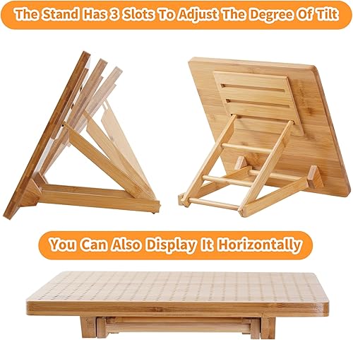 Miniatura 4 de Tabla de bloqueo de ganchillo, tabla de bloqueo de bambú de 11.6 pulgadas para tejer cuadrados de ganchillo y abuelita, tejido hecho a mano con 20