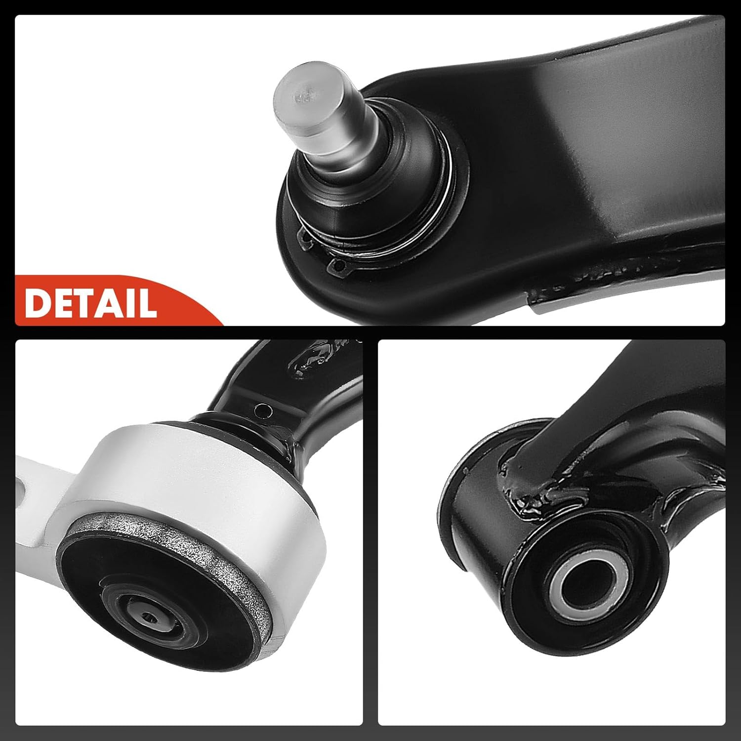 A-Premium Front Right Lower Control Arm, with Ball Joint & Bushing, Compatible with Nissan Murano 2003 2004 2005 2006 2007, V6 3.5L