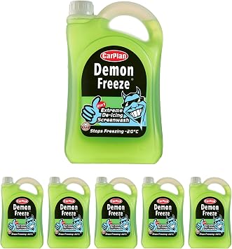 CarPlan Demon Freeze، De-Icing Screenwash، 2.5 لتر Pack of 6