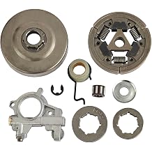 Clutch Drum Worm Gear Oil Pump Kit Fits for Stihl 044 046 MS341 MS361 MS440 MS462 2-Stroke Gasoline Chainsaw, Replace 11280071000 11351602050
