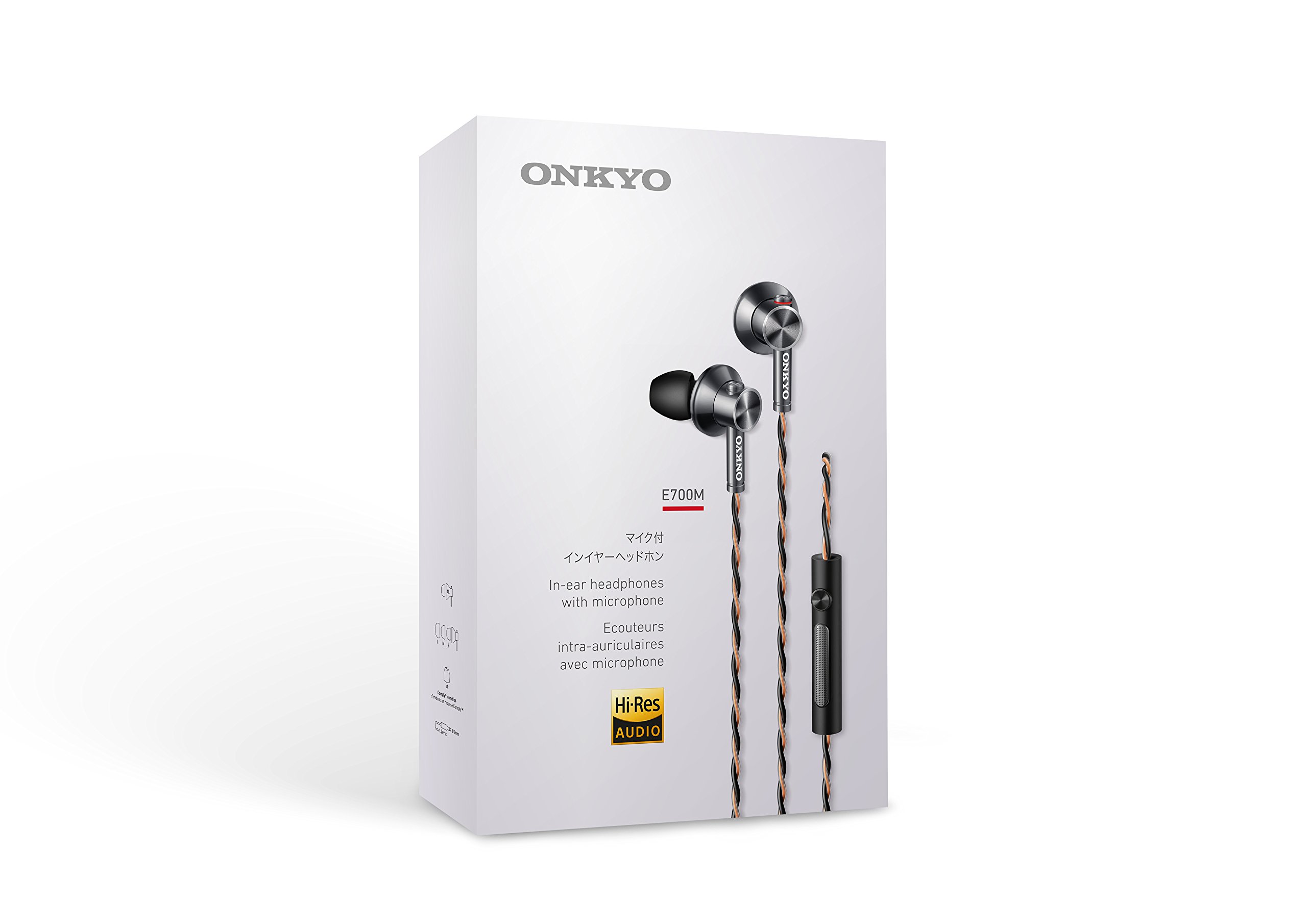 Amazon.co.jp: ONKYO カナル型イヤホン セミオープン/ハイレゾ音源対応 