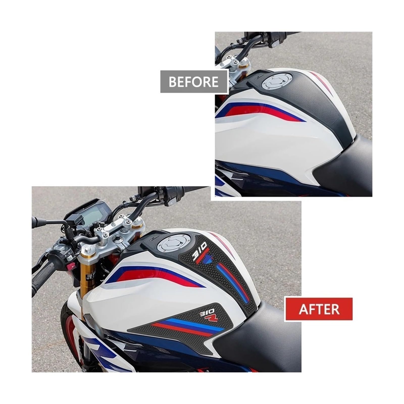 G310R ガスタンクパッドステッカー プロテクターステッカー 対応 G310R ガスタンクパッドステッカー プロテクターステッカー 対応
