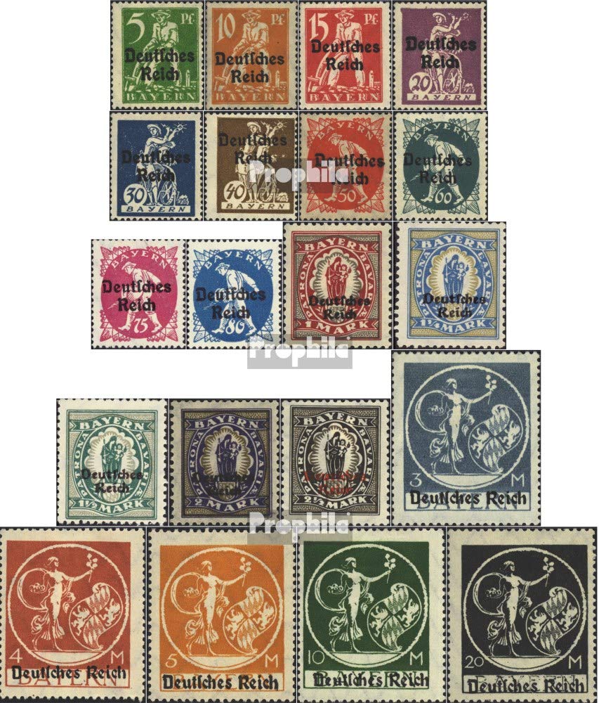 Briefmarken-Kollektion Bayern – 25 Verschiedene Original-Marken, Ideal Für Sammler & Einsteiger