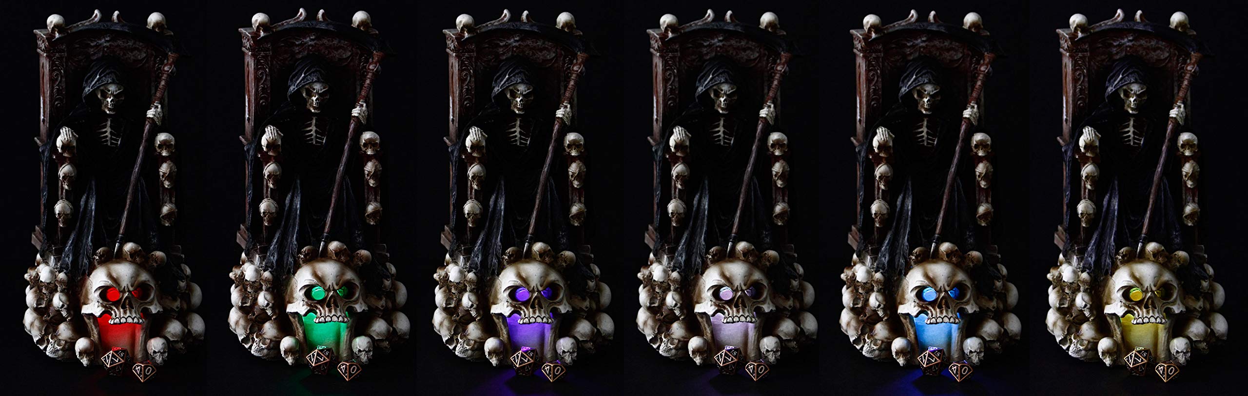 Dice Co. Grim Bones Grim Reaper Dice Tower Heavy Duty Resin