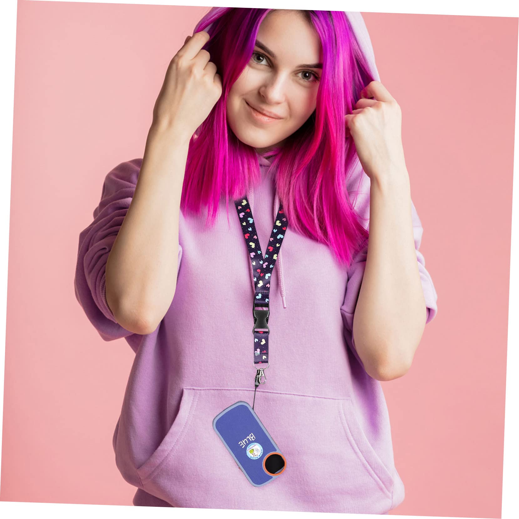 DOITOOL 10piezas Lanyard Para Teléfono Correa Decorativa y Desmontable Para Móvil Ligera y Fácil De Instalar Para Oficina Escuela y Viajes