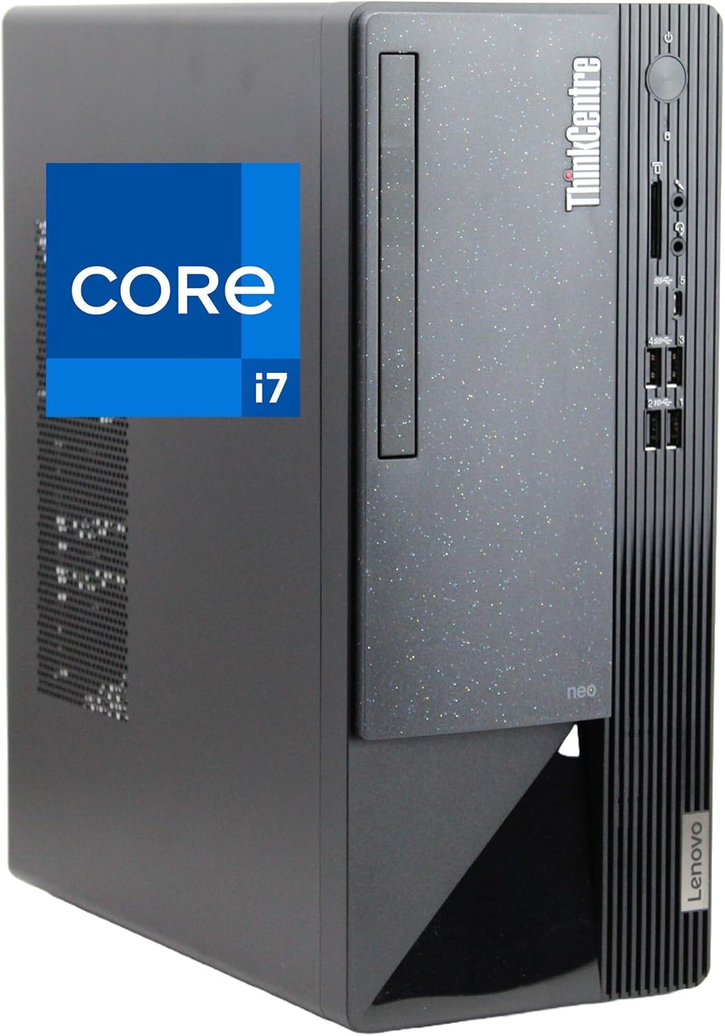 Lenovo ThinkCentre Neo 50T Gen 3 Tower Computer – Intel i7-12700K, 64GB Ram, 2TB NVMe SSD, DisplayPort, HDMI, VGA, USB Type-C, Card Reader, AX Wi-Fi, Bluetooth – Windows 11 Pro, Black Desktop Lenovo ThinkCentre Neo 50T Gen 3 Tower Computer – Intel i7-12700K, 64GB Ram, 2TB NVMe SSD, DisplayPort, HDMI, VGA, USB Type-C, Card Reader, AX Wi-Fi, Bluetooth – Windows 11 Pro, Black Desktop