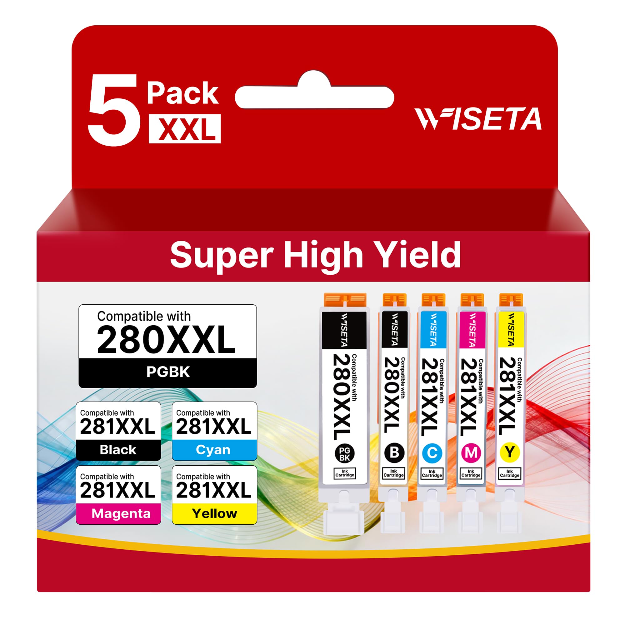 グリンカページですm(_ _)m Amazon.com: PGI-280XXL CLI-281XXL Ink Cartridges Compatible for
