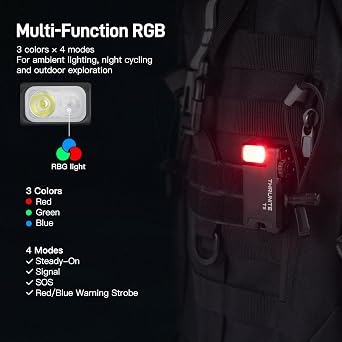 ThruNite 2-Item Flashlight Bundle T5 White & RGB EDC Flashlight/Archer Mini AA Flashlight Cool White