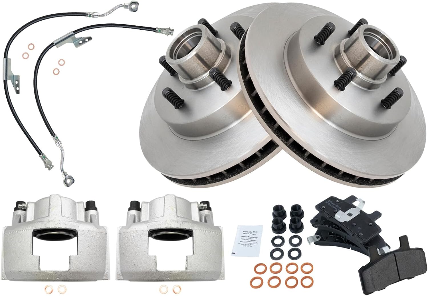 Front brake pad & rotor kit for Chevrolet C1500/Yukon/Suburban