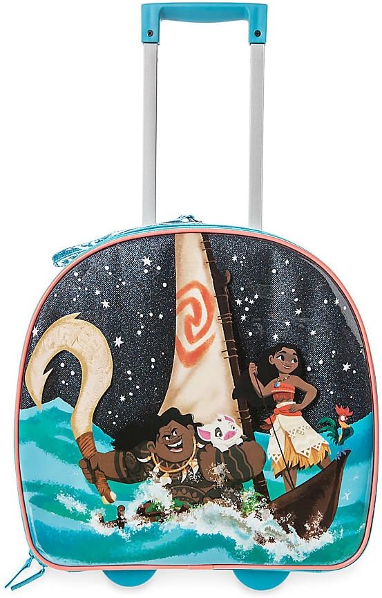 Disney Moana Light-Up Rolling Luggage 