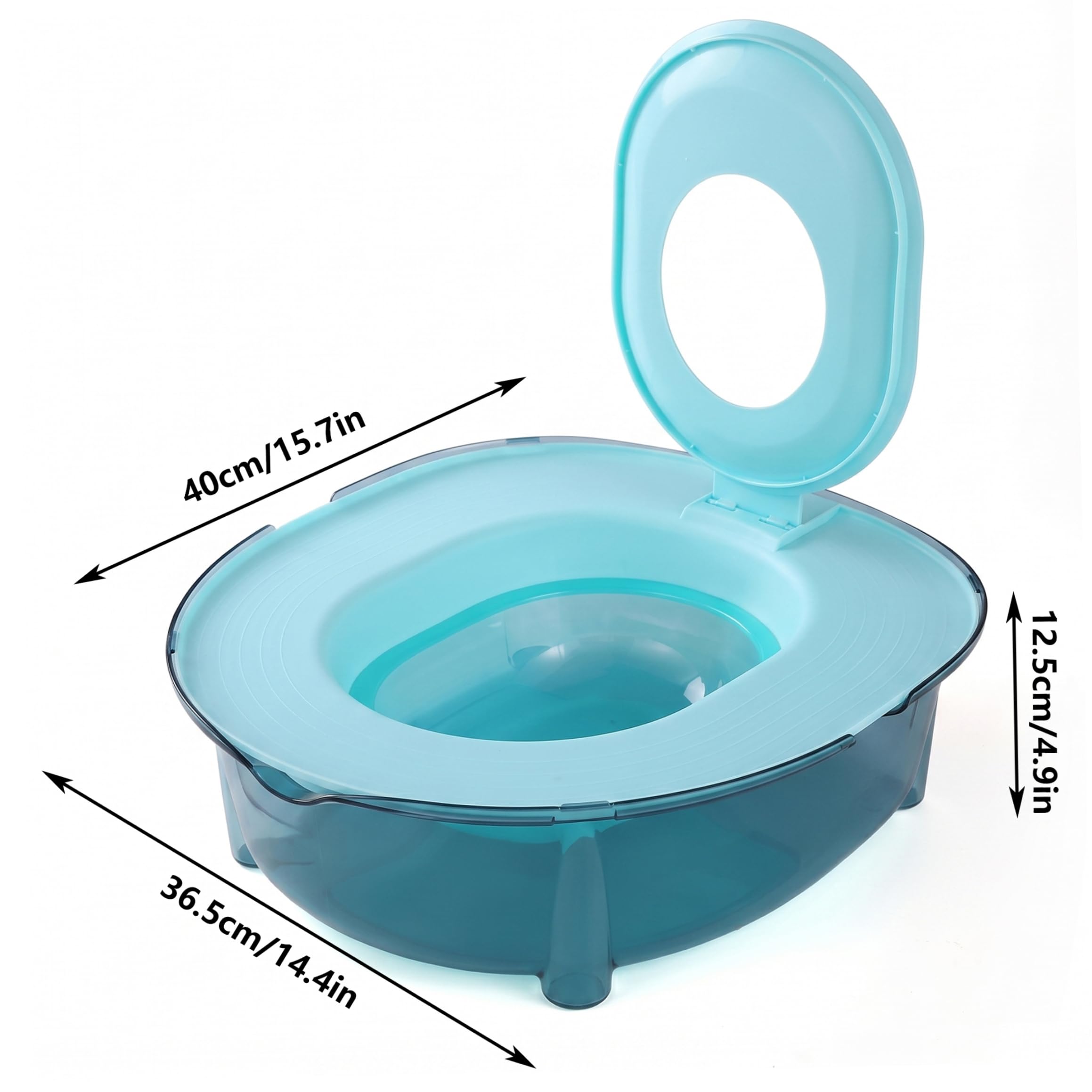 Kit di addestramento per toilette per gatti, Kit di addestramento per toilette per gatti - Design lavabile, controllo degli odori, antispruzzo, base stabile ispessita per che vivono in casa