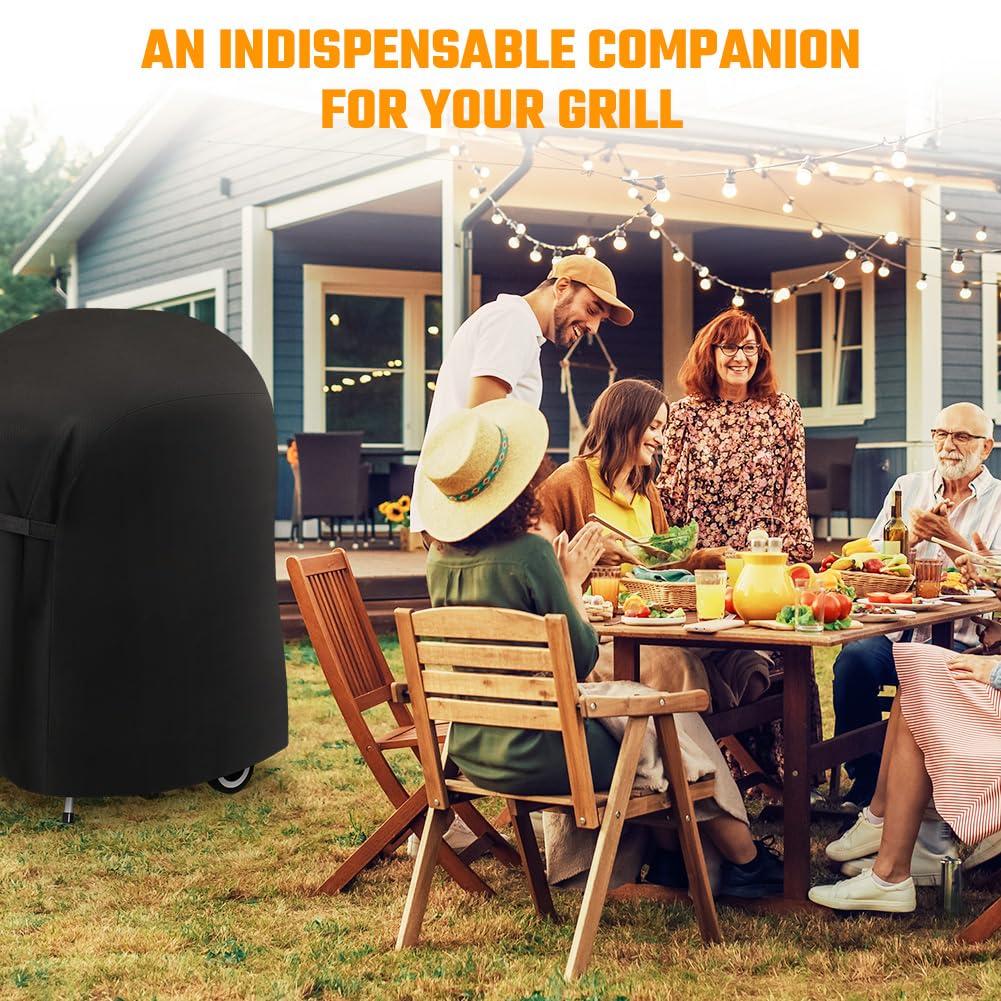 Flintronic Coperture per Barbecue, Coperture Barbecue Impermeabili, Coperture per Barbecues Esterne Antistrappo e Resistenti ai Raggi UV, 76 * 66 * 110 CM