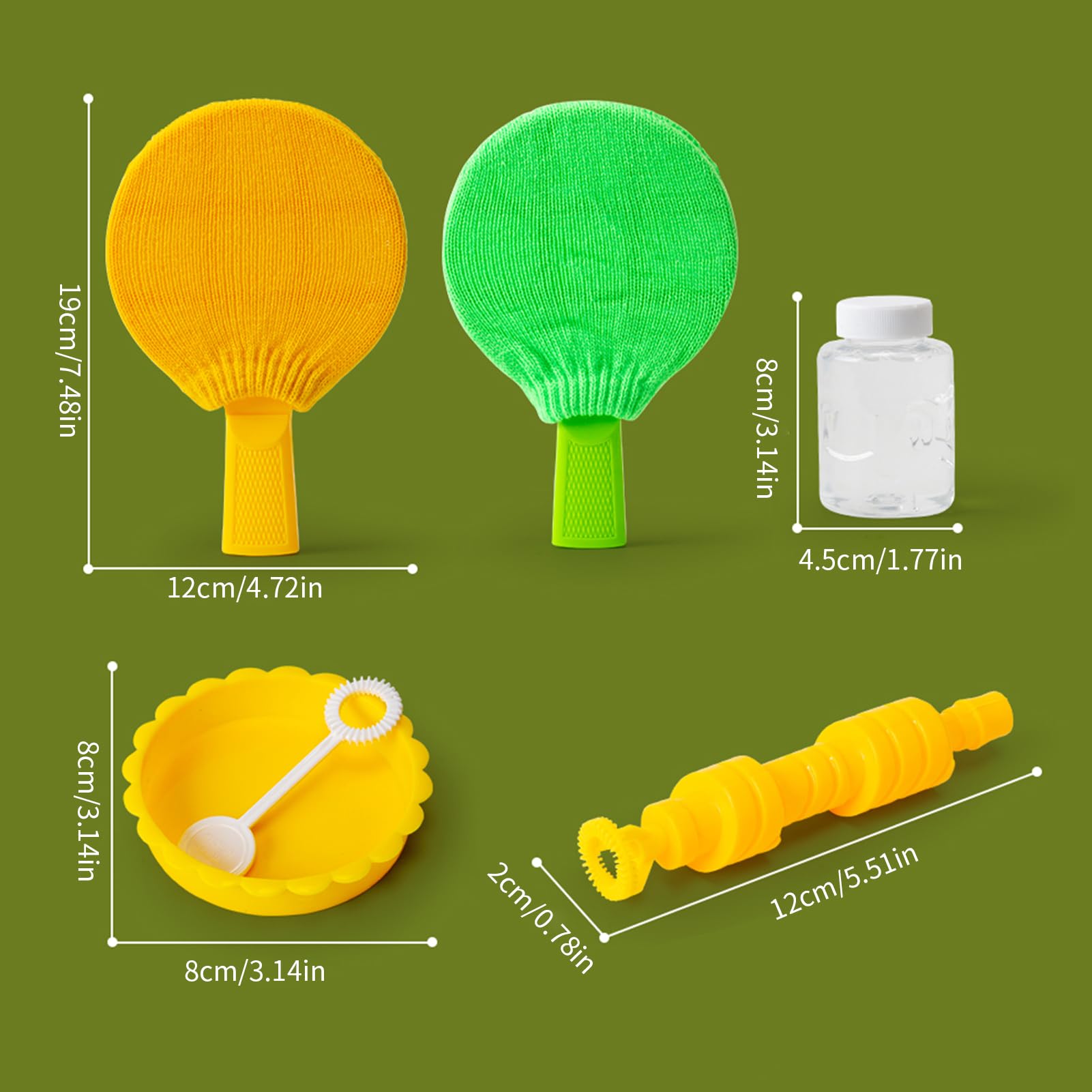 Juguetes Que soplan Burbujas Grandes - Interactivo impoppable para la coordinación -Mano,Juguetes de Fitness para Interiores para el hogar, guardería, Parque de Atracciones, guardería