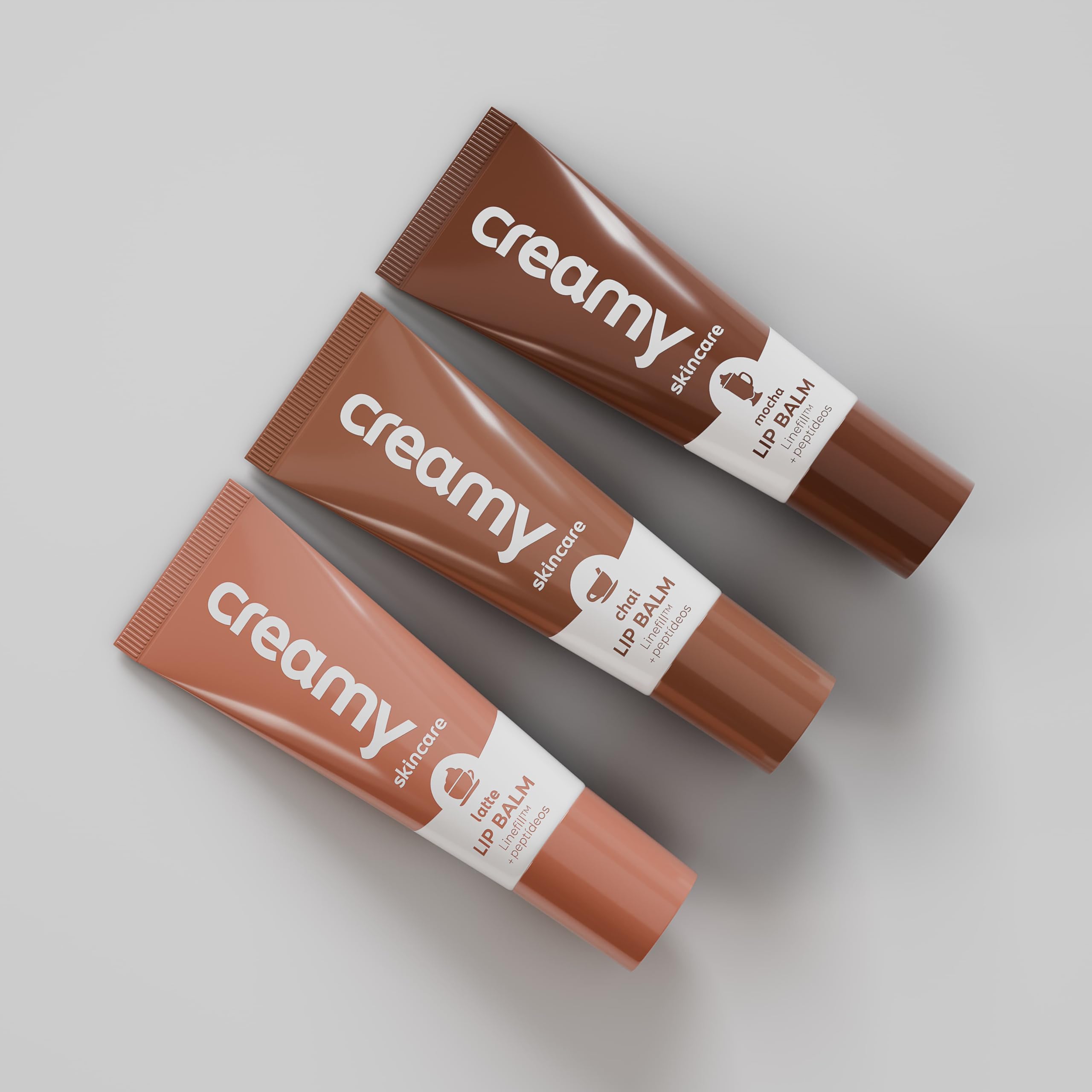 Kit 3 Lip Balm The Coffee Collect Creamy Mocca, Latte E Chai