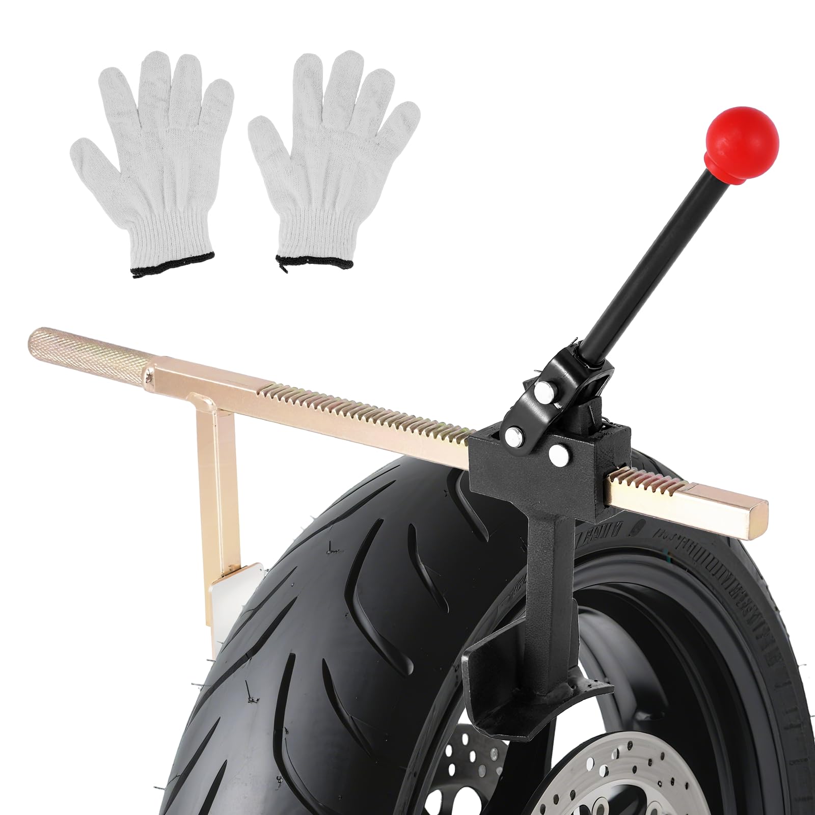BAOSHISHAN Cambiador de neumáticos Manual Kit de desmontaje de neumáticos para Motocicletas, Tractores y Camiones