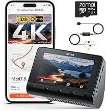 70mai a800se dashcam + sd 128gb + up03