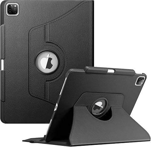 Fintie Funda giratoria para iPad Pro de 12.9 pulgadas, 6 generación 2022-360 grados, funda protectora giratoria con soporte para lápices, apagado y disponible en Yaxa Guatemala