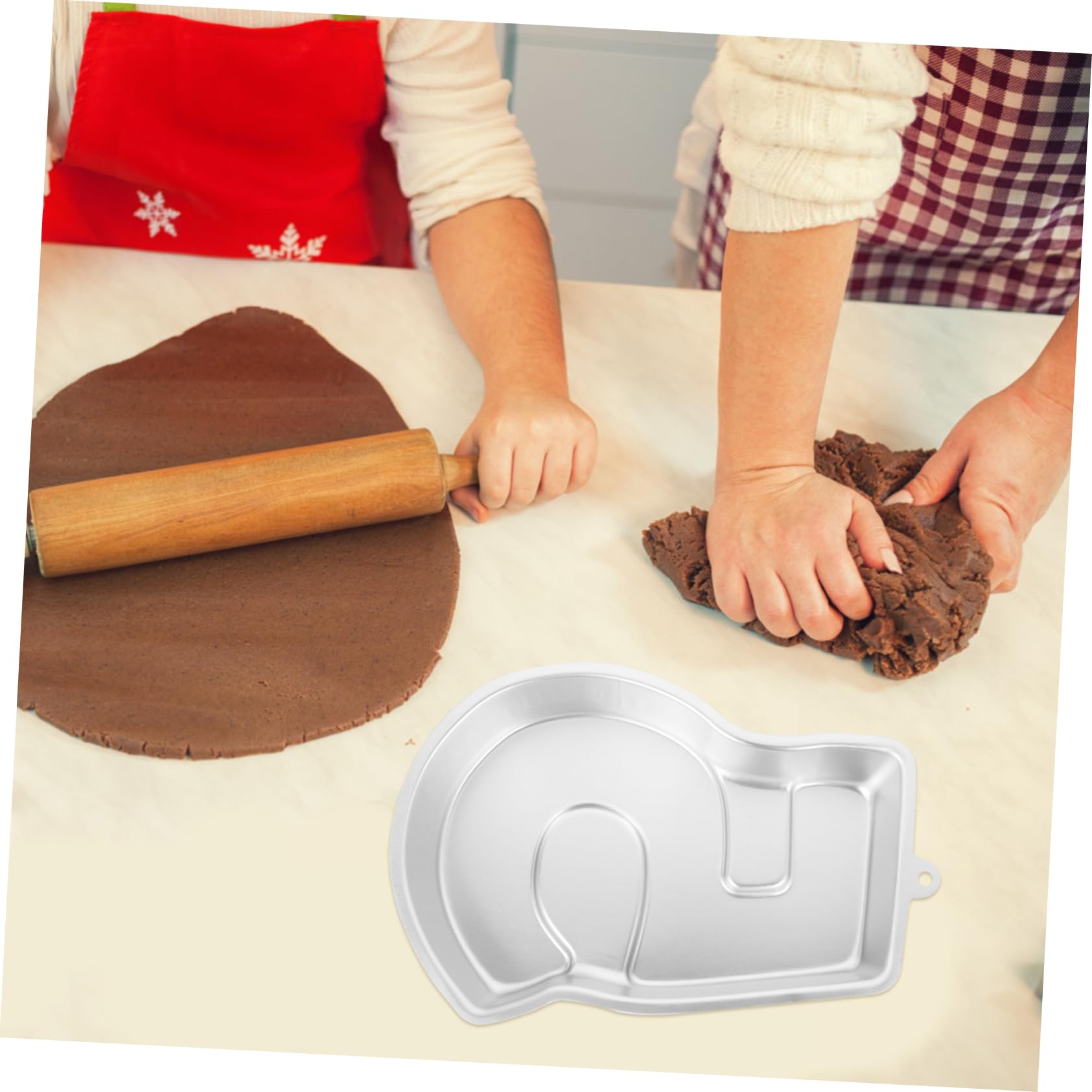 ABOOFAN 2 Piezas Molde para Pastel de Número de Aluminio para Cumpleaños Herramienta de Repostería Diy Pan de Hornear Metálico para Tartas y Celebraciones