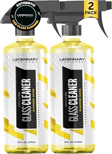 Legendary Glass Cleaner 16oz (2 Pack) - Auto Window Cleaner Spray