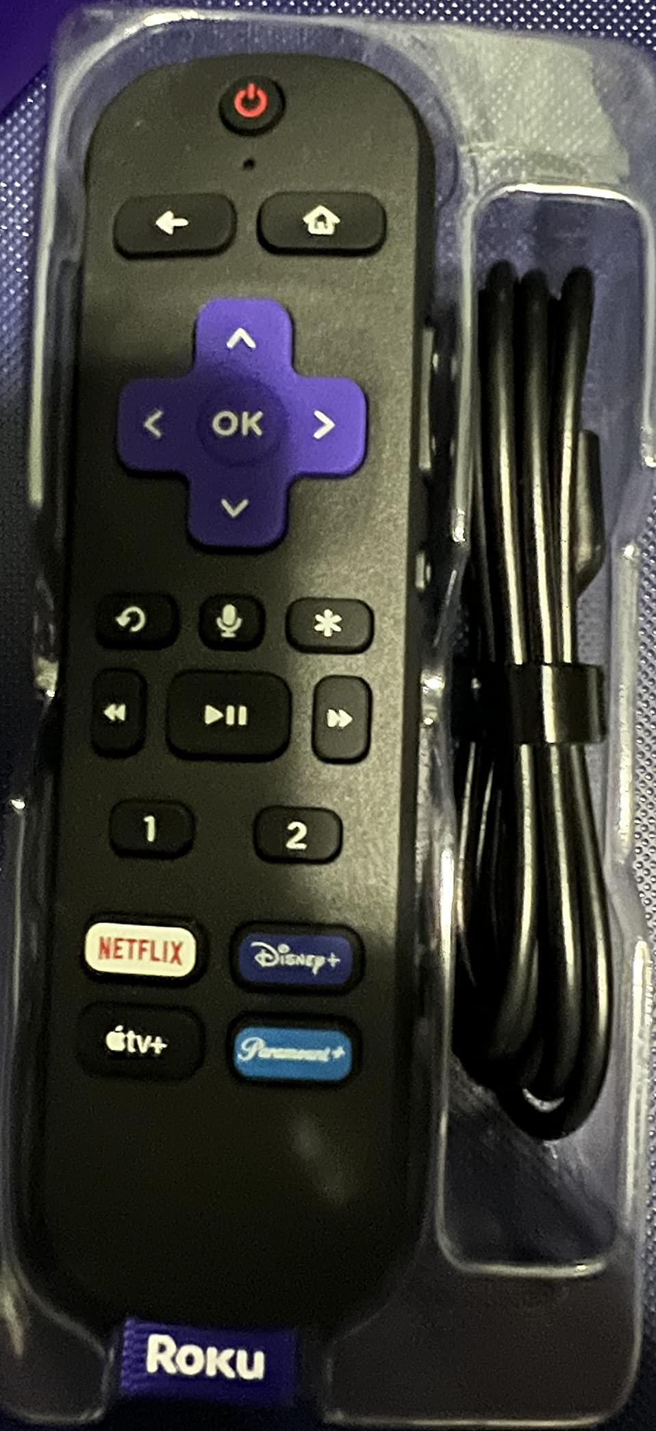 Roku Voice Remote Pro (1st Ed.), Rechargeable TV Remote Control | Hands ...