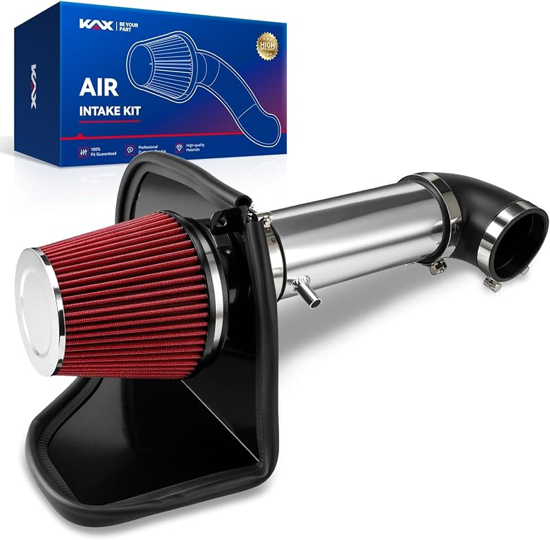 Kit de admissão de ar frio KAX 10,16 cm para Chrysler 300, Dodge Charger, Challenger e Magnum – 1 conjunto
