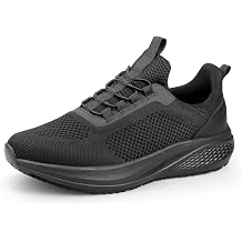Men's Non Slip Work Shoes, Water Repellent All Mesh Breathable Sneakers | EASY SLIP ON And Water Resistant Made For Busy Workdays