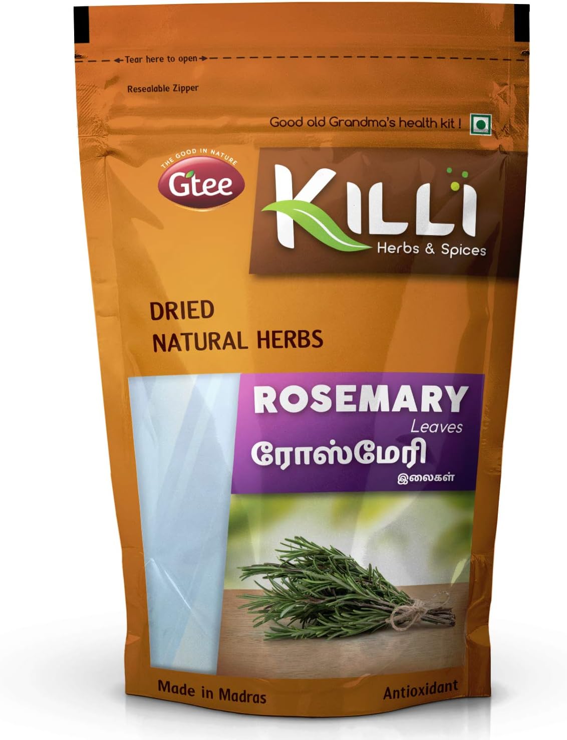 KILLI Rosemary Leaves, 60g